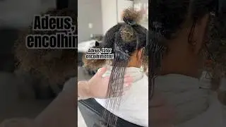 Botox em cabelo crespo 👩🏼&zwj;🦱 #cabelos #ytshorts #foryou #explore #curlyhair