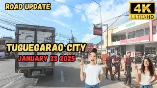 TUGUEGARAO CITY Visual journey | January 23, 2025 with  4K Resolution