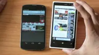 Lumia 920 vs. Nexus 4 en Batalla