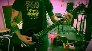 Gibson SG - John Birch - Magnum 4 Humbucker. Lichtlaerm Medusa. 