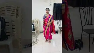 Lezim dance💖🚩 #nashikdhol #lezim #nauvari #shorts