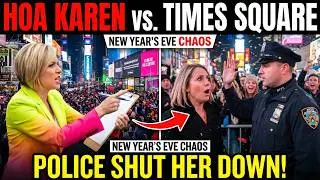 HOA Karen Tried Enforcing HOA Rules at Times Square on New Year&rsquo;s Eve &mdash; Police Shut Her Down