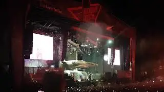 Iron Maiden - Aces High (intro) live in Athens at Rockwave Festival 2018 4K