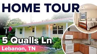 AFFORDABLE Country Living in Tennessee! | Charming Lebanon Tennessee Home Tour [Don't Miss Out!]