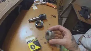 Цанговой головки, гайка. Селфи палочка. Collet head nut. Selfie stick.