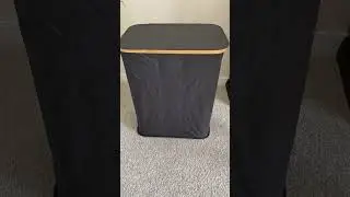 Revolutionize Laundry Day with This Sleek Hamper! 🧺✨ #bathola#clothbasket#organization#laundrybasket