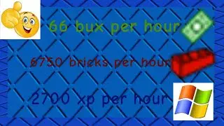 [OUTDATED] Very epic bux and brick farm for peoples that have skill issue :D | Doomspire defense