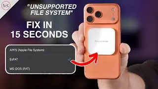 Как получить exFAT на внешнем накопителе iPhone за 15 секунд