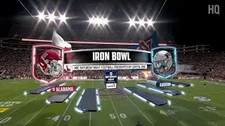 ABC Saturday Night Football intro | 10 Alabama @ Auburn | 11/29/2025