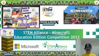 Active Citizen #eTwinning #Scientix #STEMAlliance #MinecraftEDU