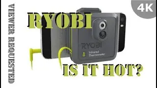 Ryobi Phone Works Infrared Thermometer - (REVIEW) in 4K