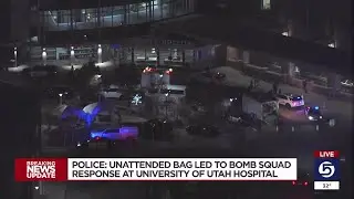 Police: Unattended bag led to bomb squad response at U of U Hospital