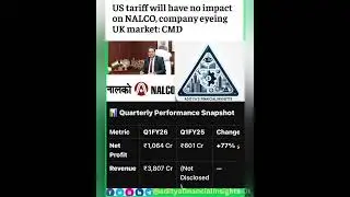 NALCO Q1FY26 Results: 77% Profit Surge & Strategic UK Shift #adityafinancialinsights #nalcostock