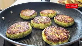 Knusprige Kartoffel-Zucchini-Bratlinge | Einfach & gesund | VitalKitchen