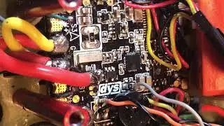 DYS F4 pro OSD current with 4in1 esc
