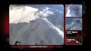 Ski Aurelien Ducroz's Competition Run in Sochi, Russia 2009