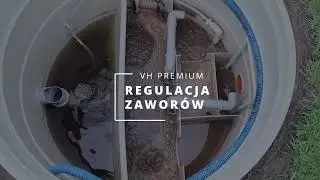 Prawidłowe ustawienia zawor&oacute;w w bezzapachowej przydomowej oczyszczalni ściek&oacute;w VH PREMIUM