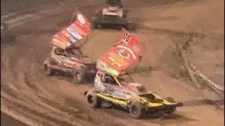 BRISCA F1 stock cars at odsal stadium heat 1