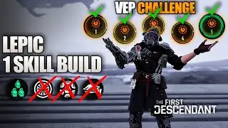 Lepic but I use only 1 skill for Void Erosion Purge Challenge 1-5 | The First Descendant