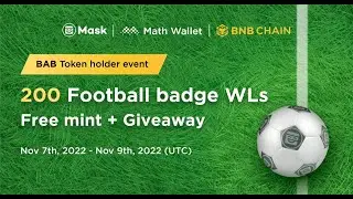 Kiếm 400 NFT WLs Hiếm Free Mint dự &aacute;n  MathWallet x Mask x BurgerCities d&agrave;nh cho Holder #nft BAB