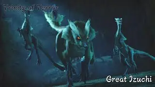 Monster Hunter Rise - Hunting - Great Izuchi (blade tail raptor boi)