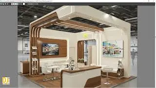 Stall Modelling 3ds Max Tutorial Class- 1 || Exhibition Stall Design in 3d Max in Hindi / Urdu