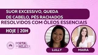 Ela resolveu suor excessivo, queda de cabelo, pés rachados resolvido com óleos essenciais!