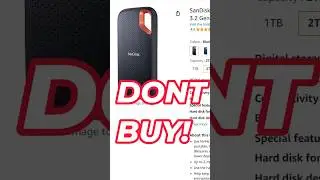 Avoid This Portable SanDisk Hard Drive