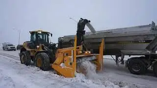 Larue D55 Loader-Mounted Snow Blower