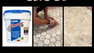 Mapei Flexcolor grout how to apply #grout #tiles 