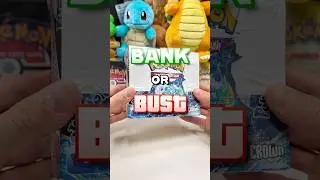 BANK or BUST🤑 Stella Crown Pok&eacute;mon Booster box #pokemon #pokemoncards #pokemontcg