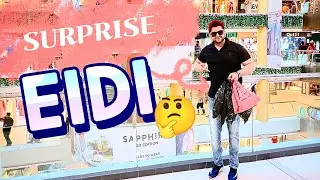 Family ne aj surprise shopping ka bol kar wallet khali kar dia🥺 | Eidi 🤔1$t shopping🤩🥳|