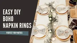 DIY Boho Napkin Rings