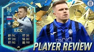 96 TEAM OF THE SEASON SO FAR ILICIC PLAYER REVIEW! TOTSSF JOSIP ILICIC - FIFA 20 ULTIMATE TEAM