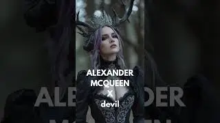 AI fantasy creatures as high fashion models 🔥 #aiart #music #highfashion #aigenerated