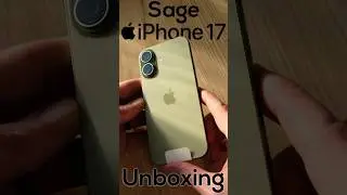 iPhone 17 Sage Unboxing - No Talking
