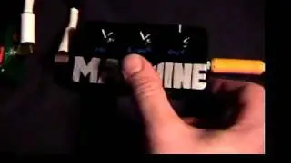 Z Vex Machine Distortion Pedal Video Demo