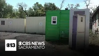 Veteran turns storage containers into tiny homes for homeless veterans in Stockton