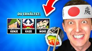 Solange SUSHI ESSEN, bis ich ALLE SUSHI BRAWLER ziehe...😱
