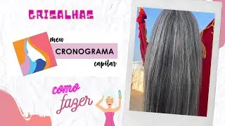 Cronograma capilar para grisalha e em transição é muito importante, dica de como fazer