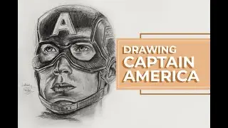 Drawing Captain America | LeadDrawing Studio