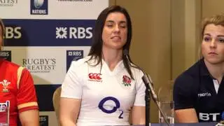 England's Sarah Hunter talks about this years Women's Six Nations