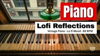 Piano Lofi Reflections | Vintage Piano &middot; Lo-fi Mood &middot; 60 BPM Ambience