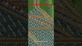 Houston Comet - Mega CCI Wooden Coaster #openrct2