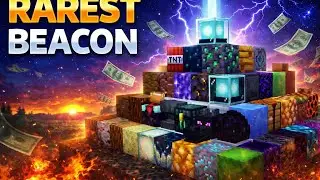 I Made The Rarest Beacon In All Of Minecraft 