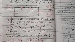 Identify the valid statements relevant to the given circuit at the instant when the key is closed