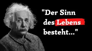 DIESE Einstein Zitate MÜSSEN in der Schule gelehrt werden