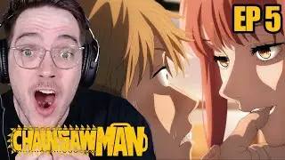 MAKIMA  SAID WHAT!? - Chainsaw Man Episode 5 REACTION