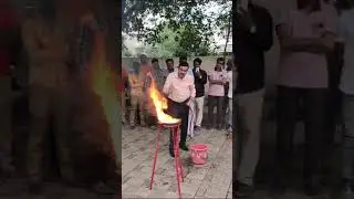 Kitchen Fire Smothering Method