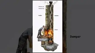The Secret Cutaway! 🔥 How Your Chimney Really Works